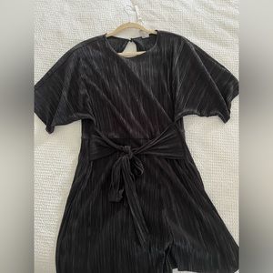 ASOS Black Shorts Romper